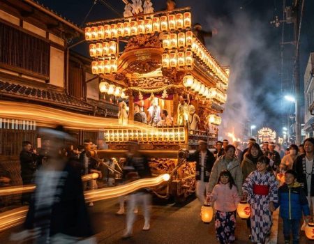 Lễ hội Kishiwada Danjiri Matsuri Osaka: Lễ hội kiệu gỗ 300 năm