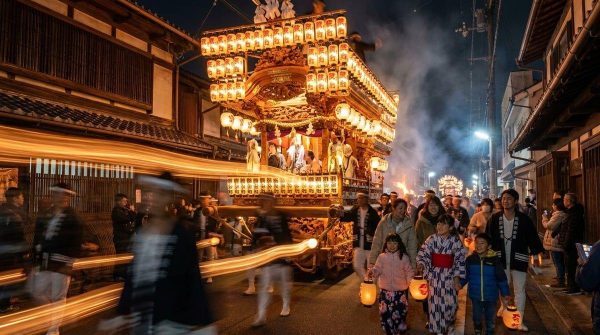 Lễ hội Kishiwada Danjiri Matsuri Osaka: Lễ hội kiệu gỗ 300 năm